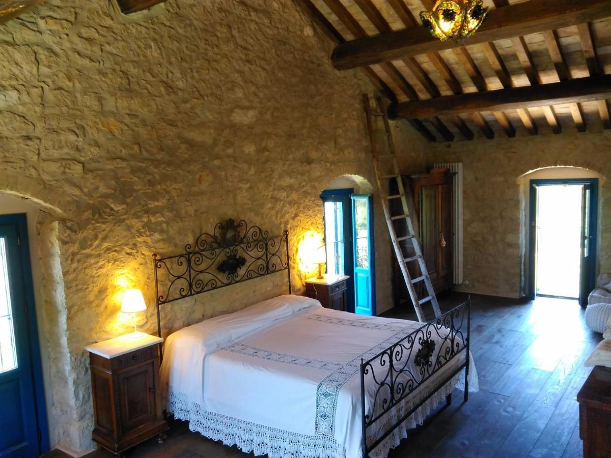 La Casa Dalle Finestre Blu Abbateggio Екстер'єр фото
